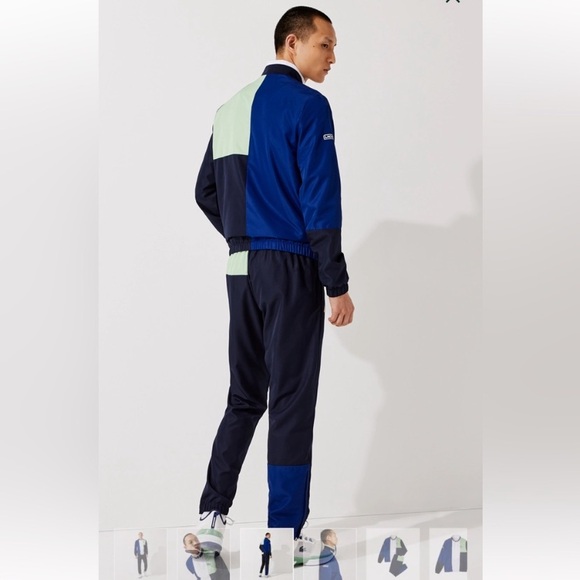 LACOSTE sport MEN'S COLORBLOCK SWEATSUIT - Picture 5 of 13